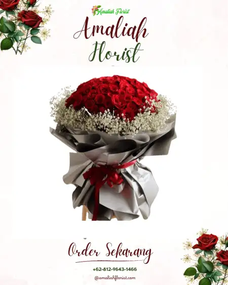 Buket Bunga Bram Itam